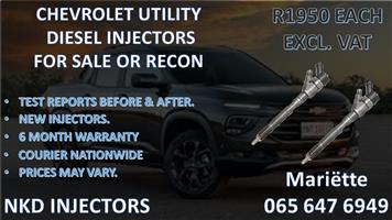 PERFORMANCE DIESEL INJECTORS FOR SALE CHEVROLET UTILITY BOSCH