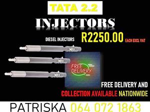 Tata 2.2 diesel injectors for sale on request for sale