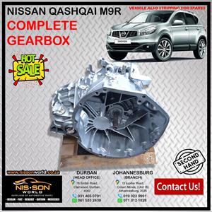 NISSAN QASHQAI M9R COMPLETE GEARBOX