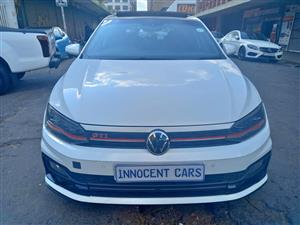 2021 VW POLO GTI 2.0 DSG PETROL, AUTOMATIC, WHITE COLOUR, MILEAGE Service History