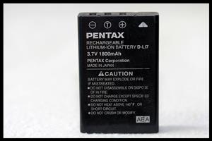 Pentax D-L17 Battery