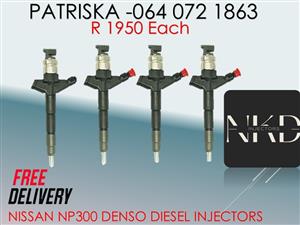 NISSAN NP300 DIESEL INJECTORS FOR SALE