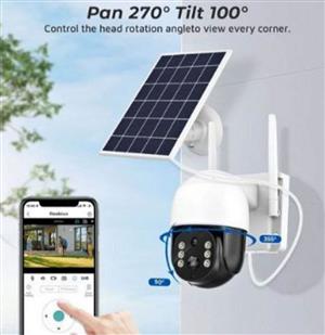 AK-63 Solar Powered 4G WIFI Surveillance Camera strictly on order only