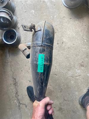 Kawasaki KDX 250 exhaust