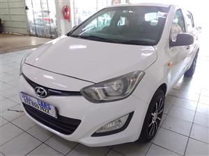 2014 HYUNDAI I20 1.4  MANUAL/WHITE COLOR  