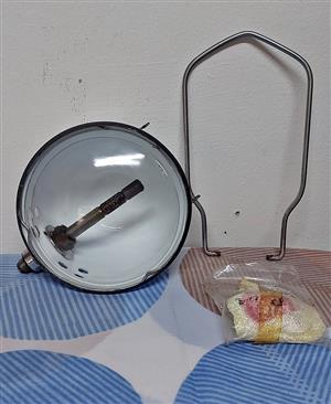 Vintage CADAC Fishersman's Enamel lamp with Pyrex glass