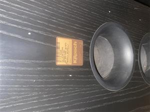 2 x Klipsch speakers RF7 7 used 
