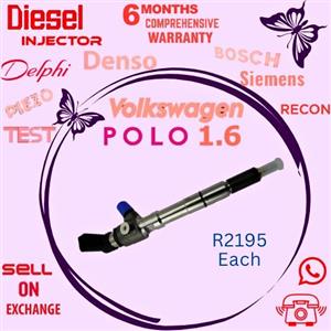 1.6 Polo diesel injectors