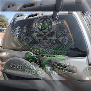 Jeep KJ Renegade 2.8l Tailgate/ Rear window | USED IN STOCK