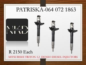 MITSUBISHI TRITON 3,2 DIESEL INJECTORS FOR SALE OR TO RECON