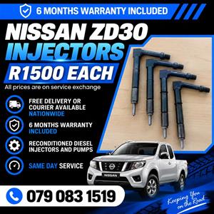 NISSAN ZD30 INJECTORS FOR SALE WITH WARRANTY 