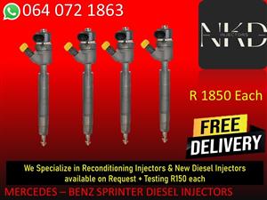 DIESEL INJECTORS FOR MERCEDEES SPRINTER DIESEL IINJECTORS FOR SALE