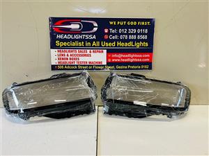 Toyota Land Cruiser LC300 left and right side headlight replacement lens 