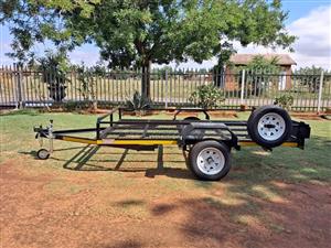 GOLFCART TRAILER/EQUIPMENT TRAILER UNBRAKE 900KG BUILD ON ORDER