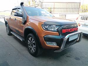 2018 Ford Ranger 3.2TDCI  Wildtrak  4X4 double cab For Sale