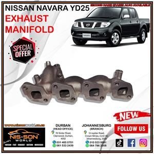Nissan Navara YD25 Exhaust Manifold