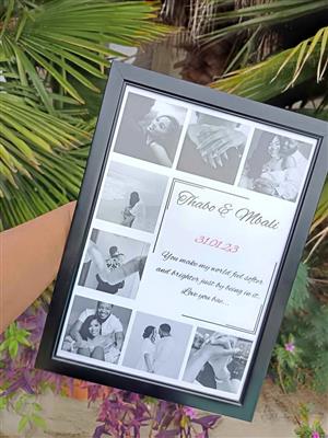 Black & White Custom Picture Frames