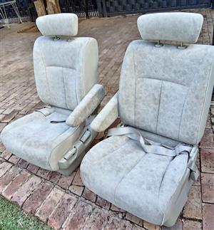 Pivot seats for Campervan