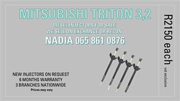 MITSUBISHI TRITON 3,2 DIESEL INJECTORS FOR SALE