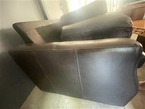 Coricraft leather couch