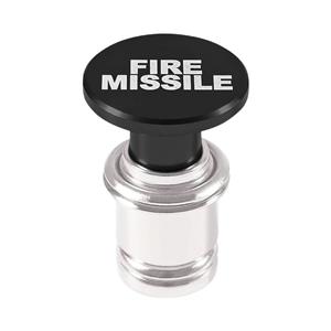 Fire Missile Novelty Red Anodized Cigarette Lighter Plug