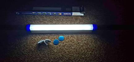 Magnetic USB Chargeable 60w LED lightbar.