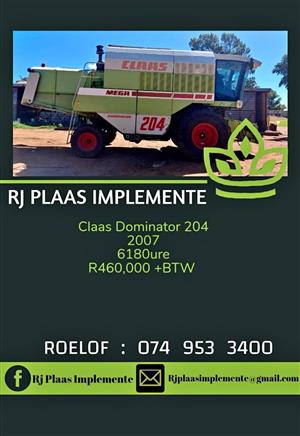 Claas 204 stroper