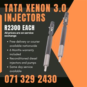 TATA XENON 3.0 INJECTORS FOR SALE WITH WARRANTY 