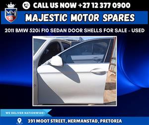 2011 BMW 520i F10 Sedan Car Door Shells for Sale – Used 