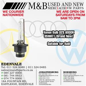 Xenon Bulb D2S 6000K 35WATT (Brand New)