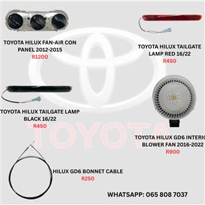 BRAND NEW TOYOTA HILUX GD6/D4D PARTS