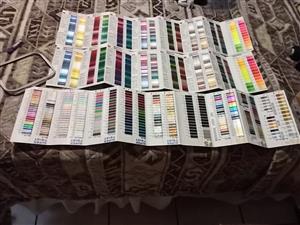 Overlocker en embroidery masjien and everything on photos and 2books patterns