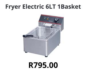 Fryer Electric 6LT 1Basket