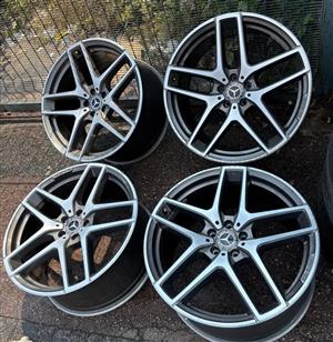 Mercedes ML rims size 21 set originals 