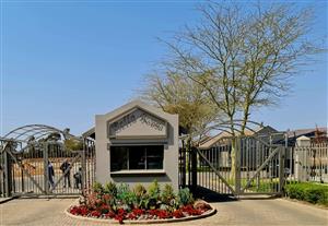 Luxury units in secure estate