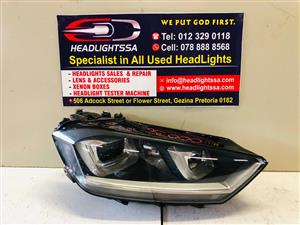 VW Golf 7 SUV right side xenon headlight