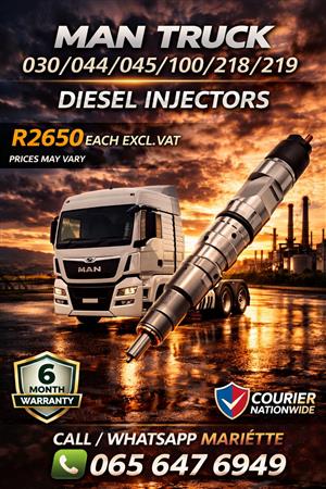 MAN 044 TRUCK DIESEL INJECTORS