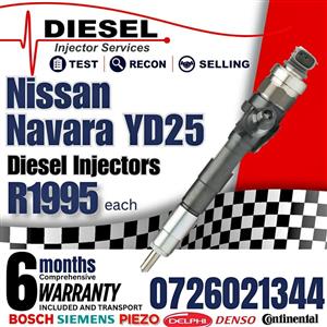 Nissan Navara YD25 diesel injectors for sale