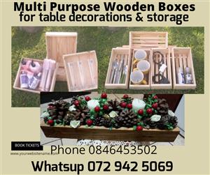 HOUTKASSIES /WOOD BOXES & CRATES