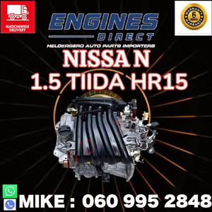 Import Nissan-Tiida-Lavina 1.5 HR15DE Engine for sale.