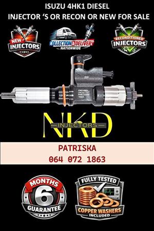 ISUZU 4HK1 - New & Reconditioned diesel injectors 