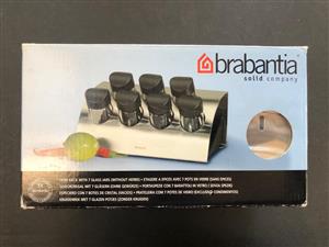 Brand new Brabantia Herb Dispenser set - In box - great gift idea!