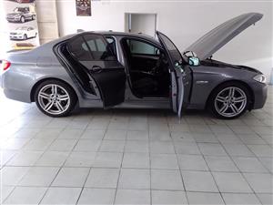 2013 BMW 520D MPEFORMANCE AUTOMATIC GREY COLOR DIESEL SPARE KEY 13.0000KM 