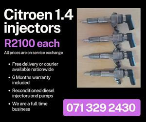 CITROËN C3 1.4 INJECTORS FOR SALE WITH WARRANTY INCLUDED 