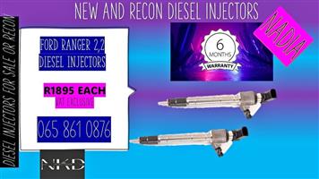 2,2 FORD RANGER DIESEL INJECTORS FOR SALE NATIONWIDE WITH WARRANTY