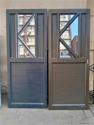 Aluminium doors