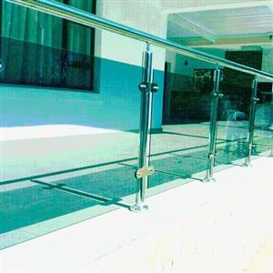 Balustrades Stainless Steel . Glass & Stainless 