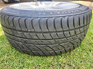 17" E90 M-SPORT SPARE RIM + ALMOST NEW TYRE