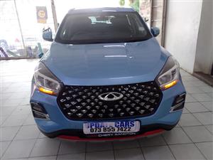 Blue cherry Tiggo 4Pro 1.5 petrol  SUV Automatic 2022  reversing camera and sensors