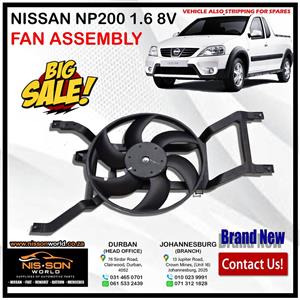 NISSAN NP200 1.6 8V FAN ASSEMBLY